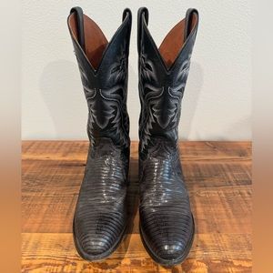 Dan Post, men’s cowboy boot, Tegu lizard